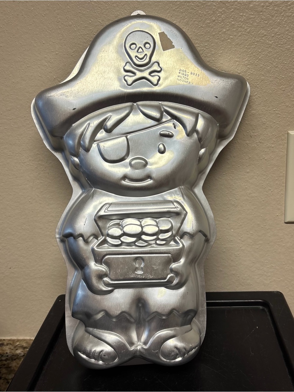 Vintage 1993 Lil Pirate Wilton Cake Pan
